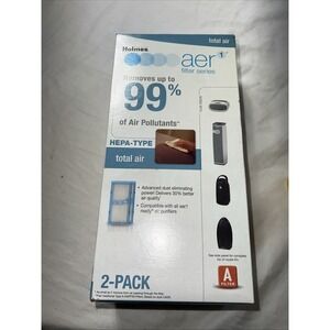 Holmes AER1 BionAire Total Air HEPA Filters Model HAPF30ATD 2 PACK Sealed
